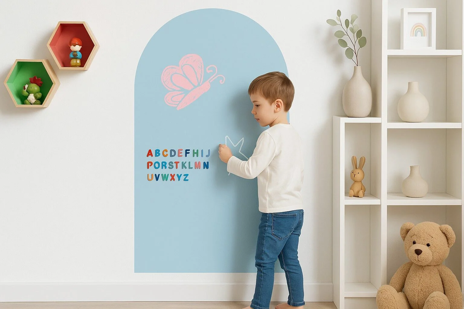 Kidiomi chalk board blue 03 p